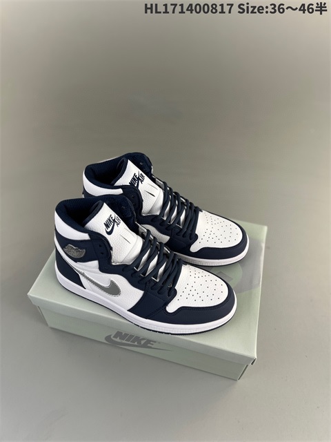 women air jordan 1 shoes H 2023-10-26-384